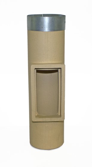 160MM CERAMIC INSPECTION PIPE WITH INNER SOOT DOOR