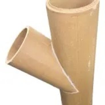 200MM CERAMIC 45 DEG TEE