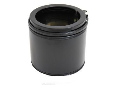 125mm Internal Diameter ICID Plus 160mm Pipe and Locking Band - Matt Black