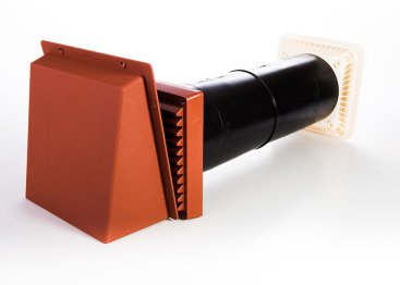 Lookryt Aircore Baffled Vent With Cowl - 125mm Diameter