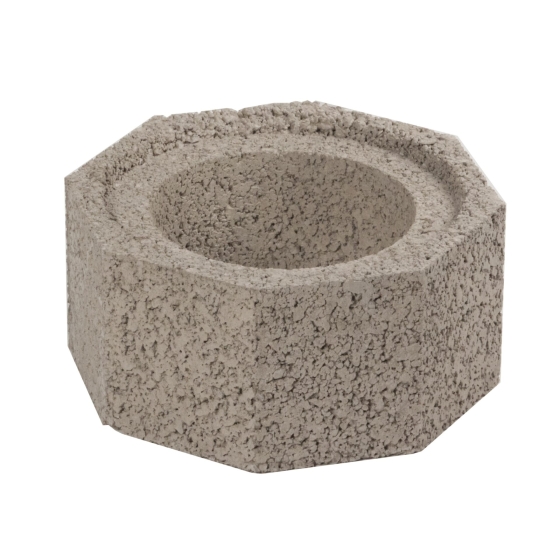 DM44 180MM STARTER FLUE BLOCK 150MM HIGH 130720