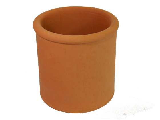 250MM Internal Diameter - 600MM High - Beaded Round Parallel - Terracotta 250MM Internal Diameter - 600MM High - Beaded Round Parallel - Terracotta