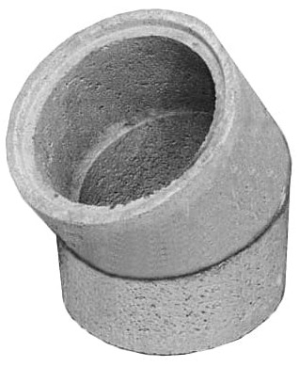 250MM ISOKERN 15 DEG BEND