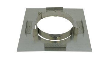 125mm Internal Diameter ICID Plus Support Plate And Clamp - Non Combustible Floor