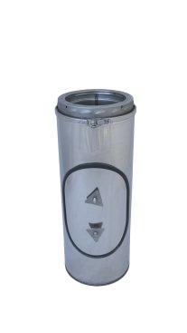 130mm Internal Diameter Nova Inspection Length (suitable For condensing systems) - 500mm Long