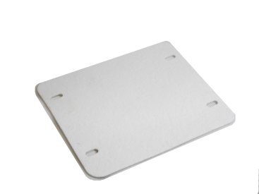 Vitreous Enamel Matt Black MK4 Gasket 240mm x 200mm Square