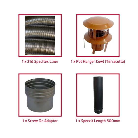 150mm 12 Metre 316 Specflex Pack F 150mm 12 Metre 316 Specflex Pack F