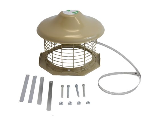 Euro Top Guard Cotswold Stone Stainless Steel Strap Fix (suitable For multi fuel)