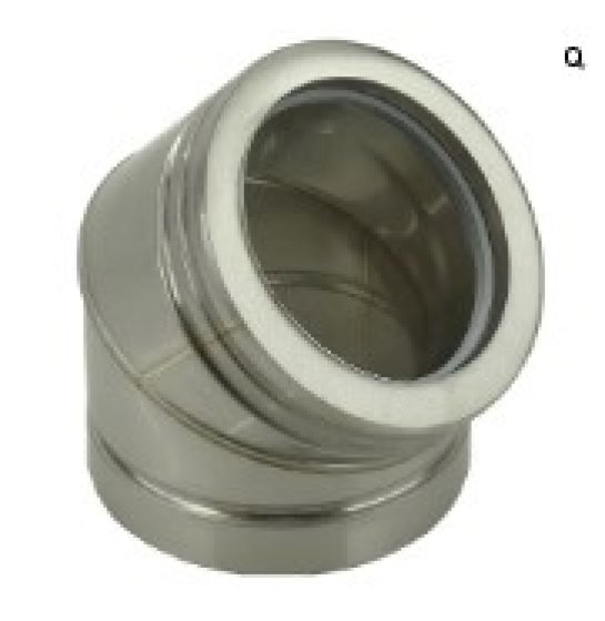 350mm Diameter Schiedel MF 45 Degree Elbow