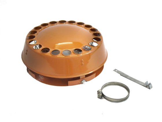 Mad Cowl - Terracotta Strap Fix (suitable for gas, oil or wood) Mad Cowl - Terracotta Strap Fix (suitable for gas, oil or wood)