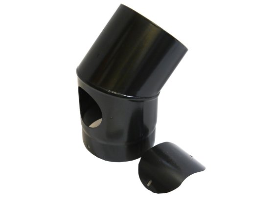 Specvit 125mm 45 Degree Bend With Soot Door
