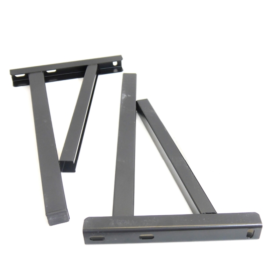 ICID Plus Pair Of Cantilever Supports Up To 570mm - Matt Black