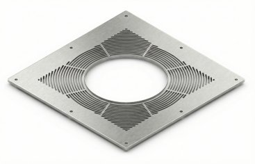 150mm Core 1 Piece Square Ventilated Firestop G50