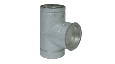 125mm Internal Diameter IL 90 Deg Equal Tee and Cap