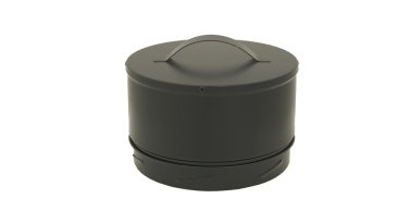 125mm Internal Diameter ICID Plus Insulated Tee Plug - Matt Black