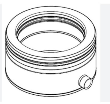 "150mm Diameter Schiedel MF Condensate Collector with 3/4"" Side Drain"