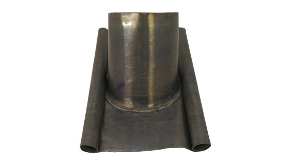 Lead Roof Flashing - 210mm Diameter - 15 Degree Roof Pitch