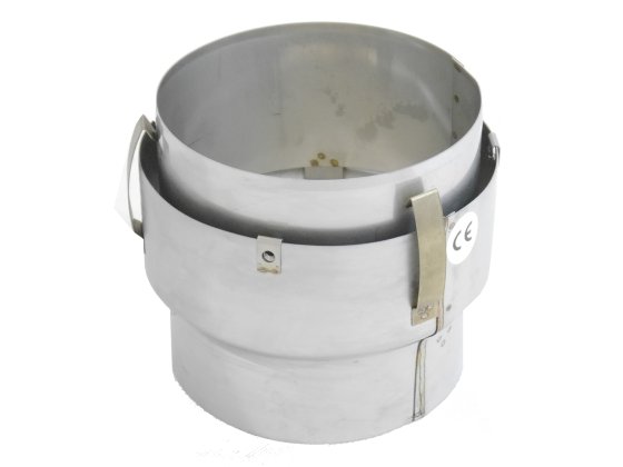 180mm Adaptor To Flex (1mm thick) For Multi Fuel Flexible Liner