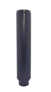125mm Internal Diameter ICID Plus Starter Pipe - 973mm Long - Matt Black