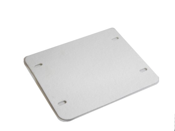 Vitreous Enamel Matt Black MK4 Gasket 240mm x 200mm Square Vitreous Enamel Matt Black MK4 Gasket 240mm x 200mm Square