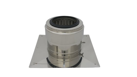 125mm Centrotherm Cover with Terminal Pipe