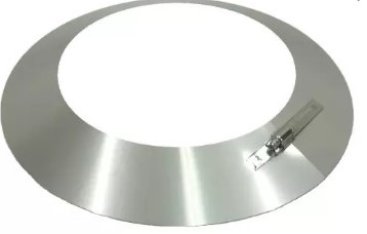 350mm OD Schiedel Metaloterm Storm Collar