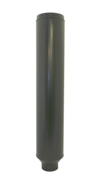 150mm Internal Diameter ICID Plus 125mm-150mm Starter Pipe 1018mm Long Matt Black