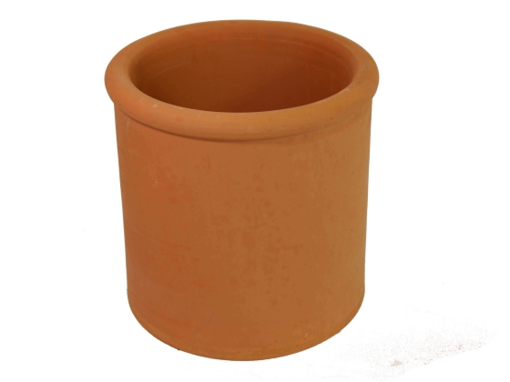 300MM Internal Diameter - 300MM High - Beaded Round Parallel - Terracotta 300MM Internal Diameter - 300MM High - Beaded Round Parallel - Terracotta