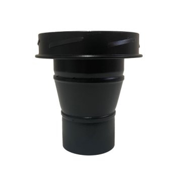 78MM SW TO 100MM ICID Plus Increasing Adaptor - Matt Black