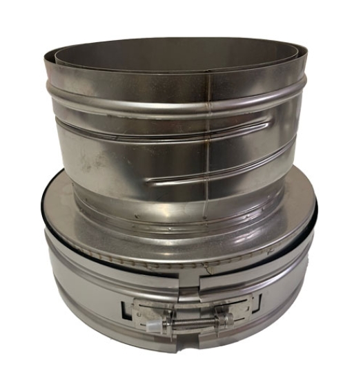 250mm Diameter Schiedel MF Adaptor to Tecnoflex