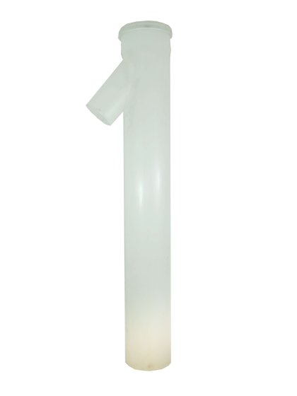 125mm Centrotherm 42 Degree Long Tee 110mm Branch (1000mm installed length)