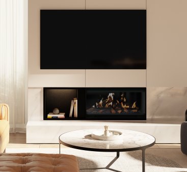 Escea LE800 Holographic Electric Fireplace