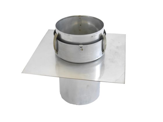 125mm Register Plate Adaptor To Flex For Multi Fuel Flexible Liner