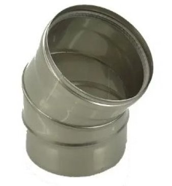 200mm Schiedel ME 15 Degree Bend