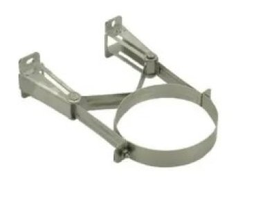 200mm Schiedel ME Adjustable Wall Band (50-90mm)