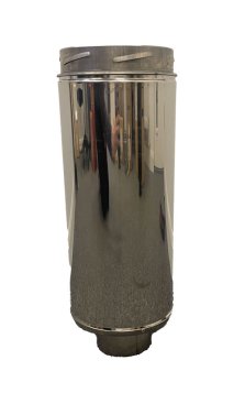 100MM ICID Plus MCZ Rear stove Pipe - 80MM