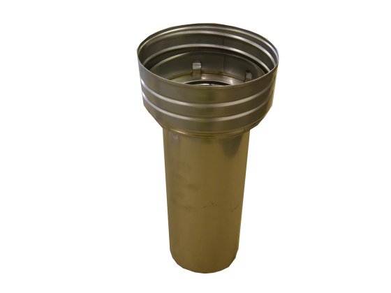 125mm Extended Adaptor To Tecnoflex (screw And twist on) For Multi Fuel Flexible Liner 125mm Extended Adaptor To Tecnoflex (screw And twist on) For Multi Fuel Flexible Liner