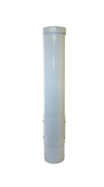 White Vitreous Enamel 125mm Diameter 900mm Pipe With Door