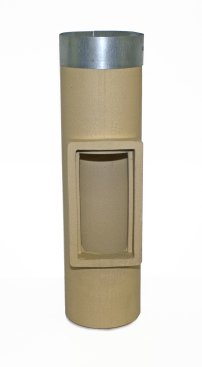 160MM CERAMIC INSPECTION PIPE WITH INNER SOOT DOOR