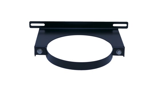 125mm Retro Fit Universal Wall Band 60mm - Matt Black 125mm Retro Fit Universal Wall Band 60mm - Matt Black