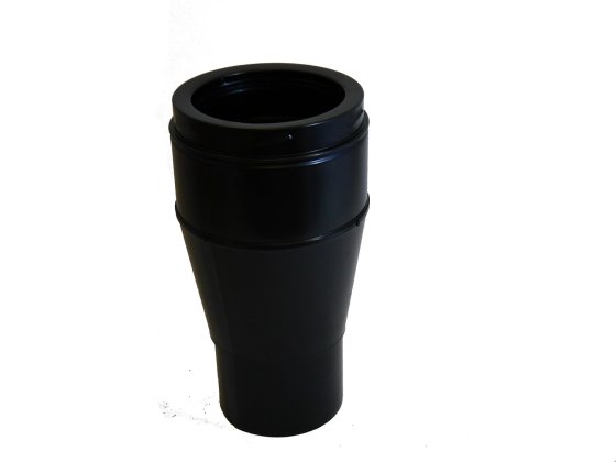 125mm Internal Diameter ICID Plus Starter Adaptor From Prima Smooth - Matt Black 125mm Internal Diameter ICID Plus Starter Adaptor From Prima Smooth - Matt Black