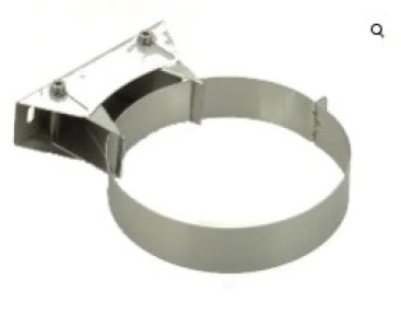 300mm Diameter Schiedel MF  S/S Wall Band (50 - 90mm)