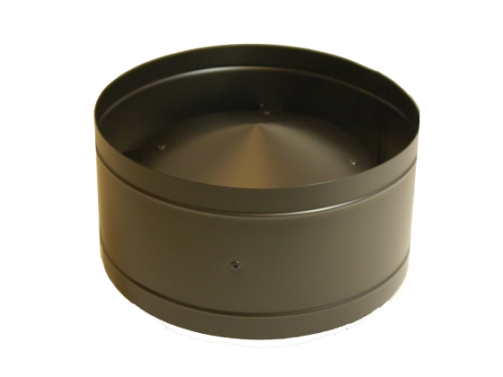 130mm Internal Diameter Nova Storm Cowl Terminal - Matt Black 130mm Internal Diameter Nova Storm Cowl Terminal - Matt Black