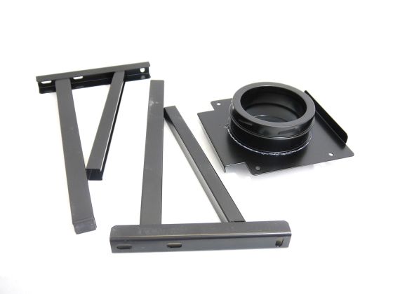 125mm Internal Diameter ICID Adjustable Wall Support - 100mm To 350mm Stand Off