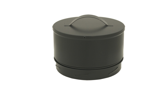 125mm Internal Diameter ICID Plus Insulated Tee Plug - Matt Black 125mm Internal Diameter ICID Plus Insulated Tee Plug - Matt Black