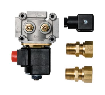 Single Solenoid Valve 6mm (gas)