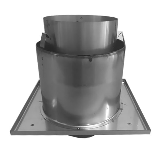 100-125mm Register Plate Slip Adaptor For Multi Fuel Flexible Liner 100-125mm Register Plate Slip Adaptor For Multi Fuel Flexible Liner