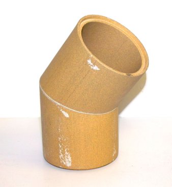 160MM CERAMIC 45 DEG BEND