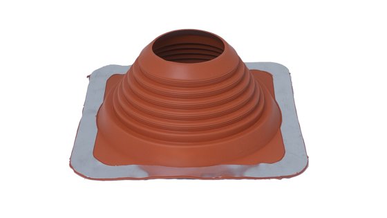 Masterflash Rubber Flashing - Red - No. 4 - 76mm To 152mm Diameter Masterflash Rubber Flashing - Red - No. 4 - 76mm To 152mm Diameter