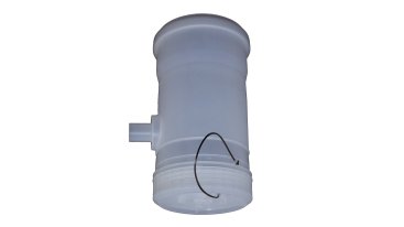 200mm Centrotherm End Piece with Drain